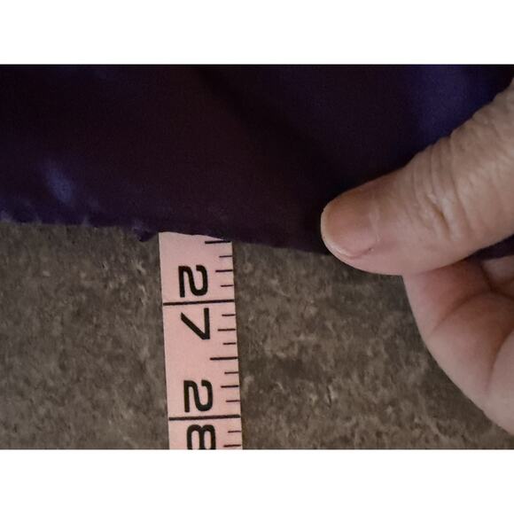 Y2K Motherhood Maternity Babydoll Top Small Black Purple Whimsigoth Romance - Picture 8 of 9